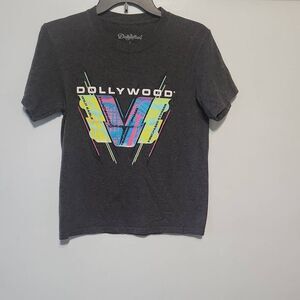 Dollywood size L women's Rollercoaster Graphic T-shirt